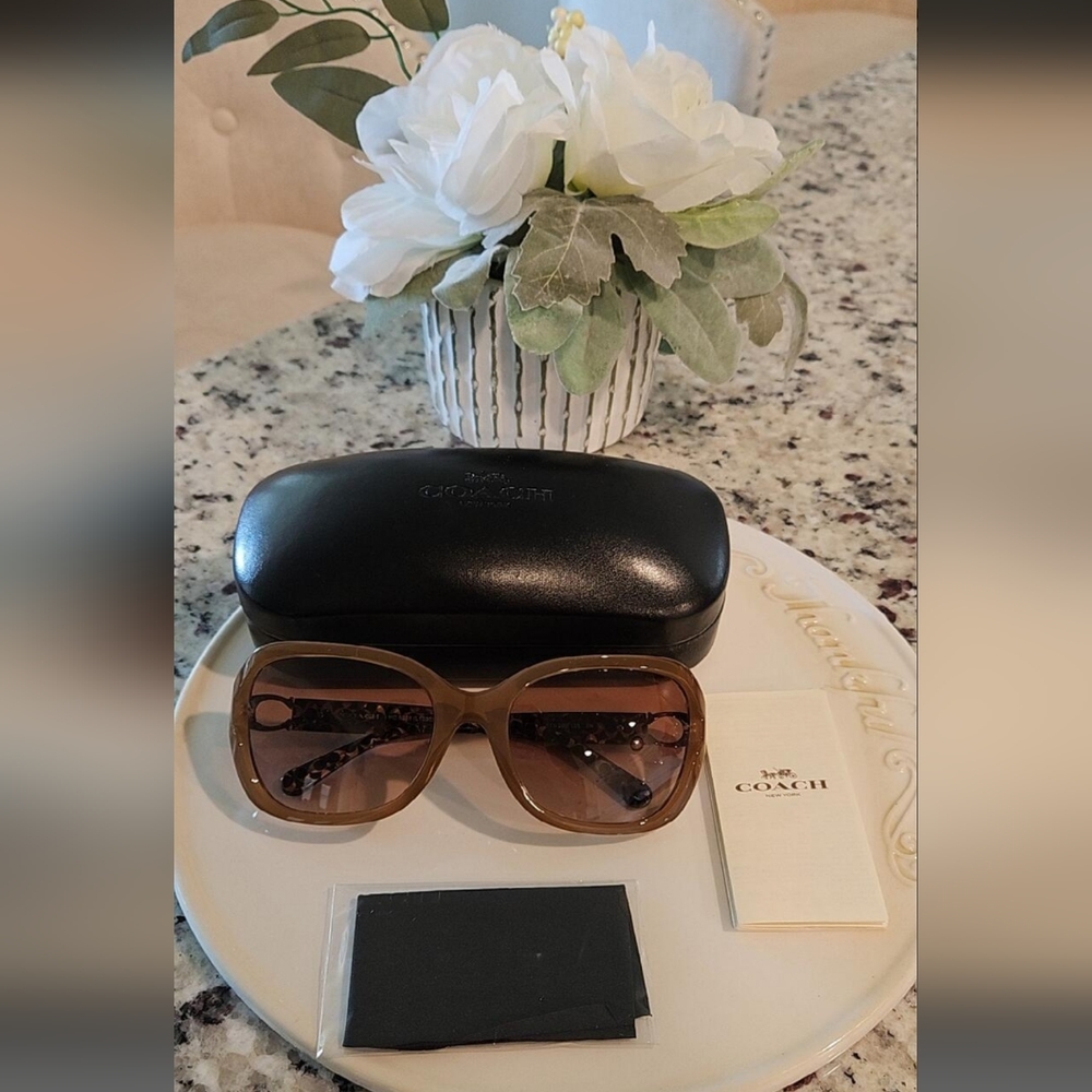 Authentic Womens Oversized COACH Sunglasses